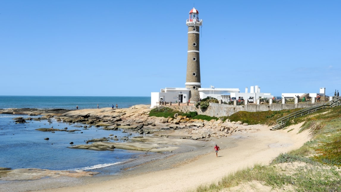 Jose Ignacio Lighthouse in an incomparable setting in Uruguay